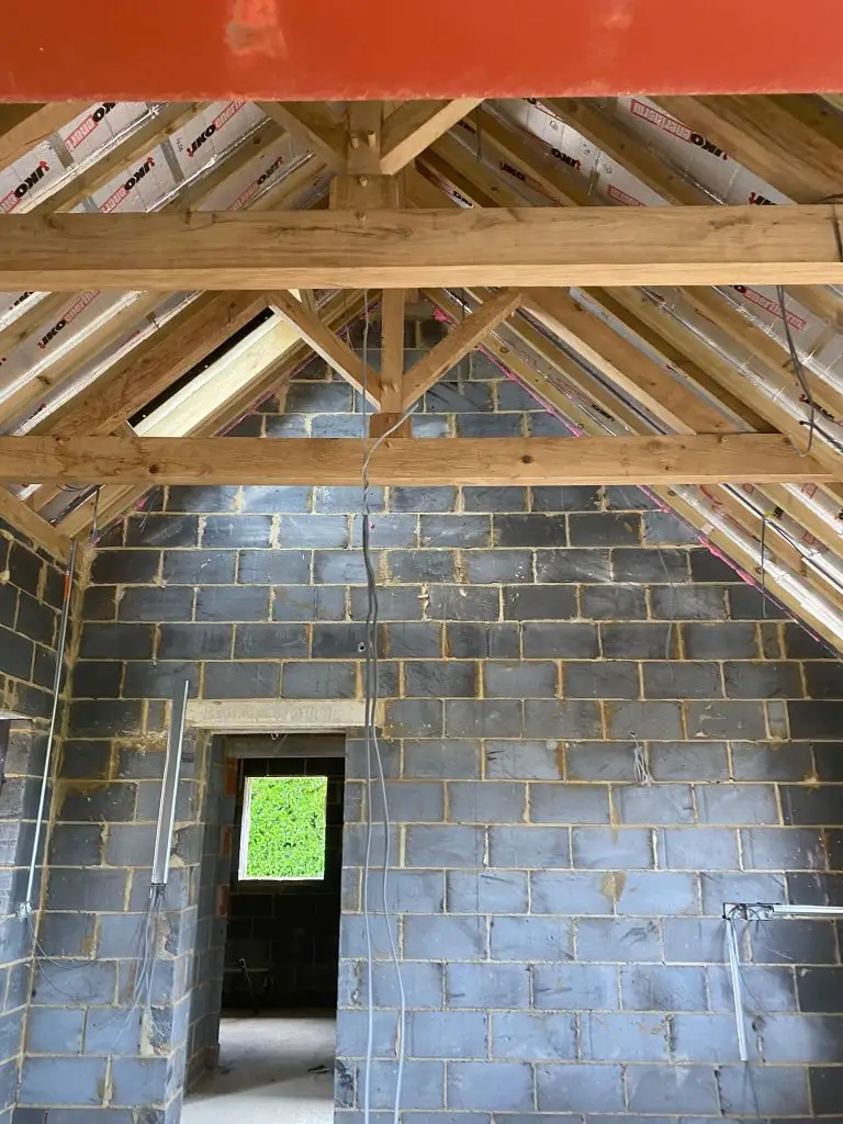 Working on bricklaying in Wallingford, Oxfordshire